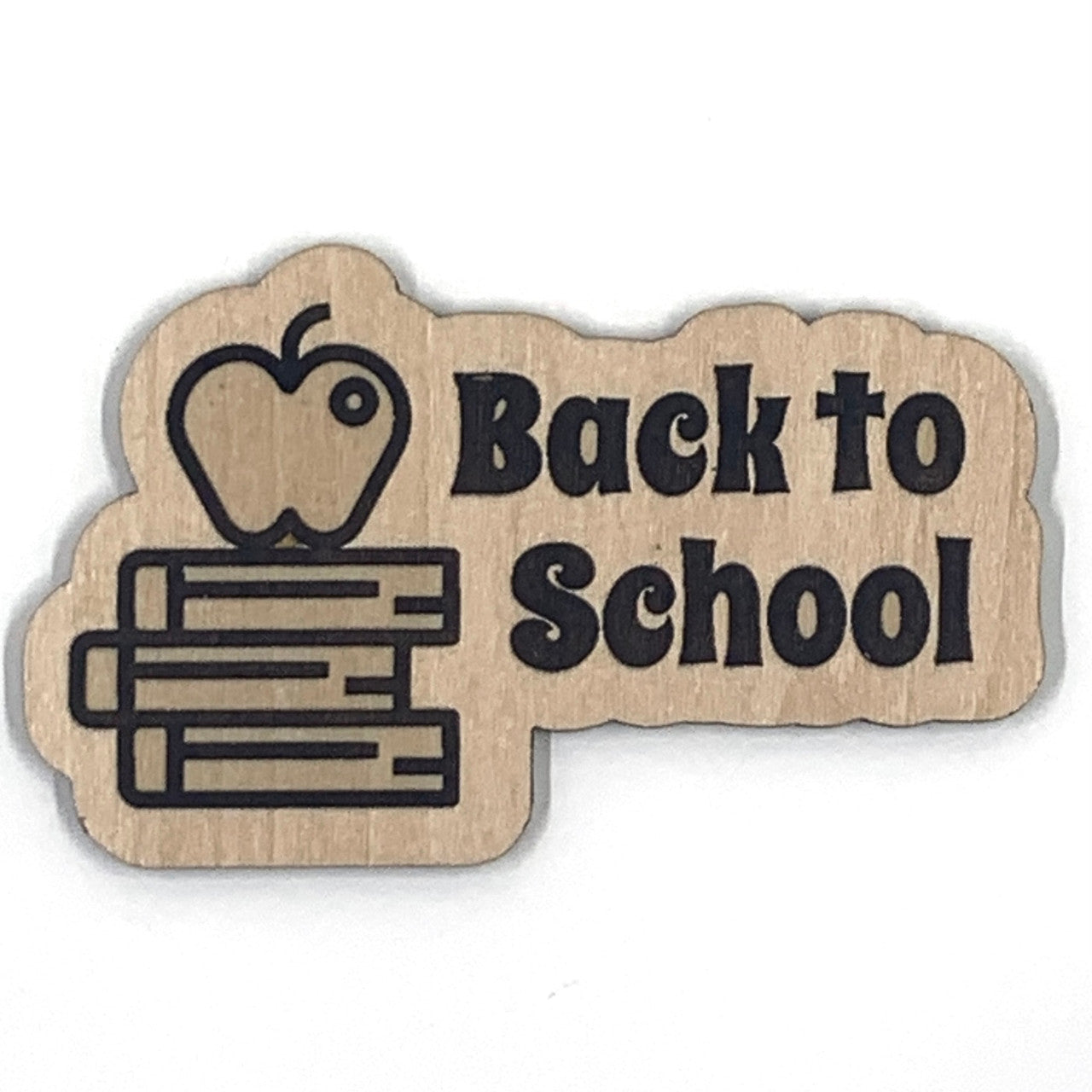 Terug naar school houten versiering